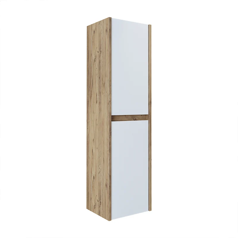 Roomart 3-delige badkamermeubelset MELONA-S2, 65 cm, zonder wastafel, met spiegel- en hoge kast, in 4 kleuren