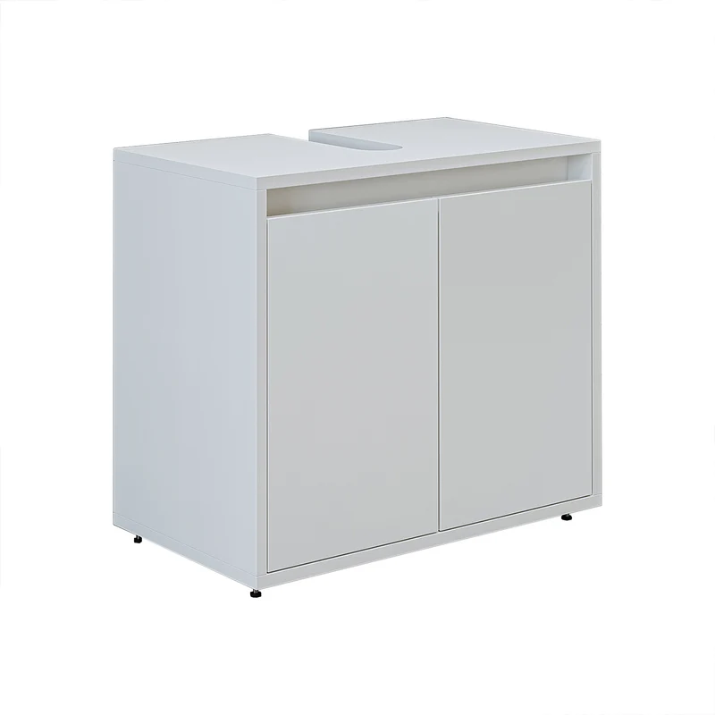 Roomart 3-delige badkamermeubelset MELONA-S2, 65 cm, zonder wastafel, met spiegel- en hoge kast, in 4 kleuren