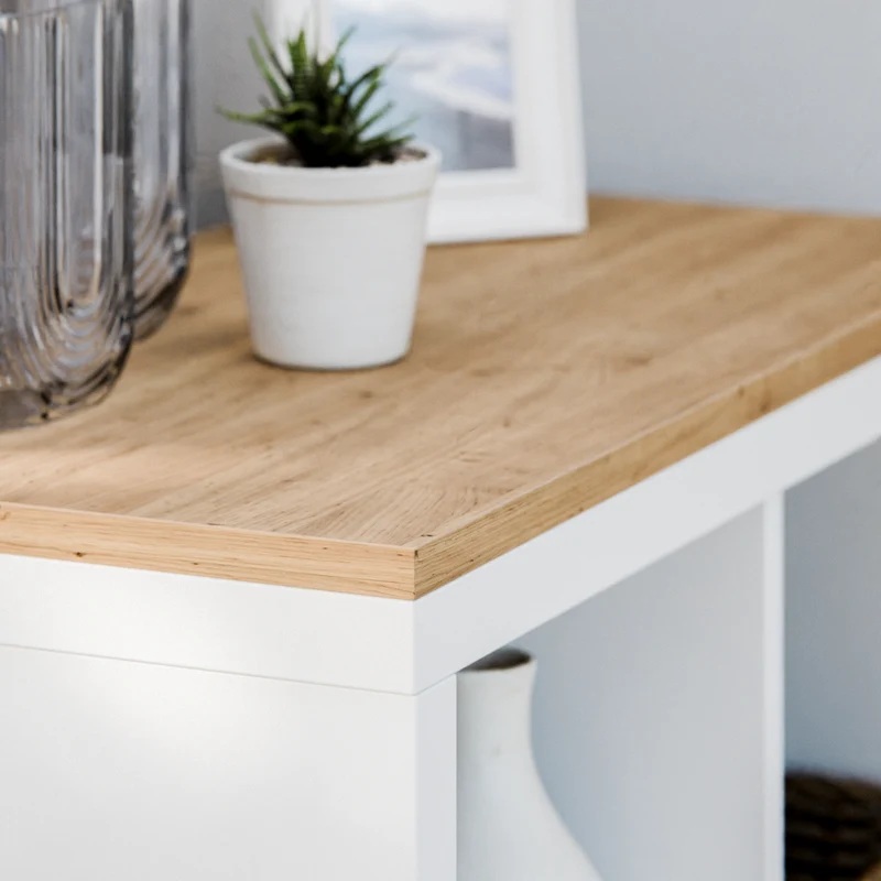 Holzplatte für IKEA Kallax Regal 1er, 2er, 3er oder 4er - Eiche Deckplatte