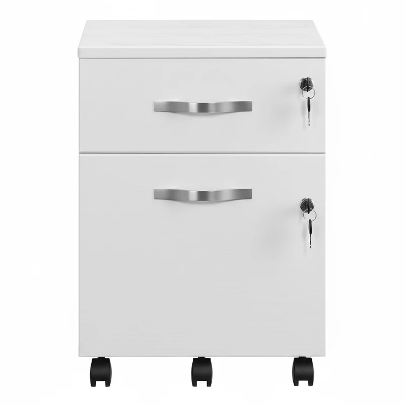 Mobiler Aktenschrank mit 2 Schubladen