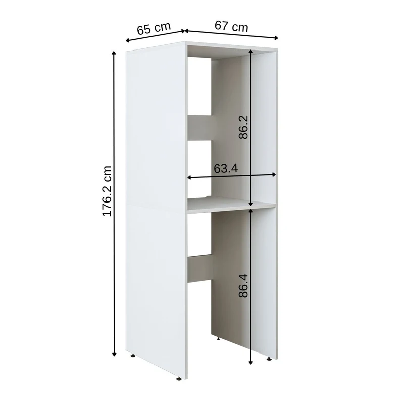 Çamaşır ve Kurutma Makinesi Dolabı - Duo