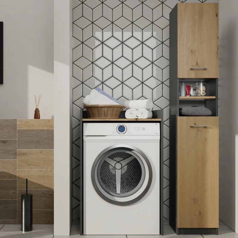Waschmaschinenschrank Waschli Klein B