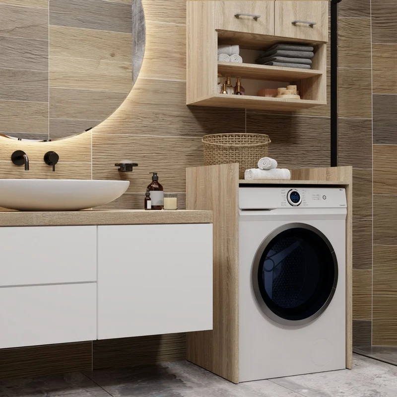 Waschmaschinenschrank Waschli Klein B