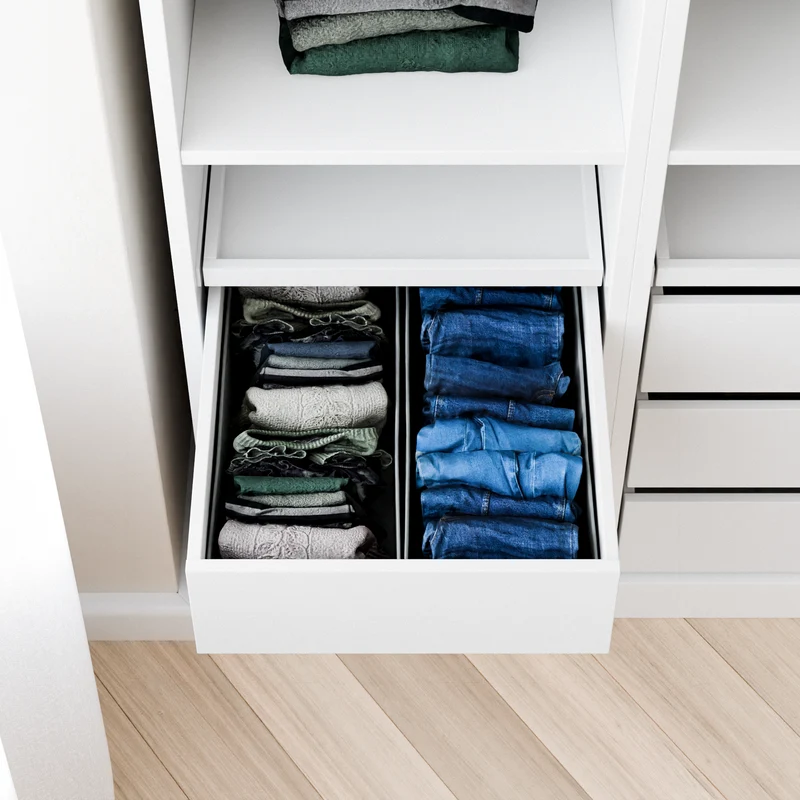 Organizer für PAX Schrank - Schubladen Ordnungssystem für IKEA Kleiderschrank