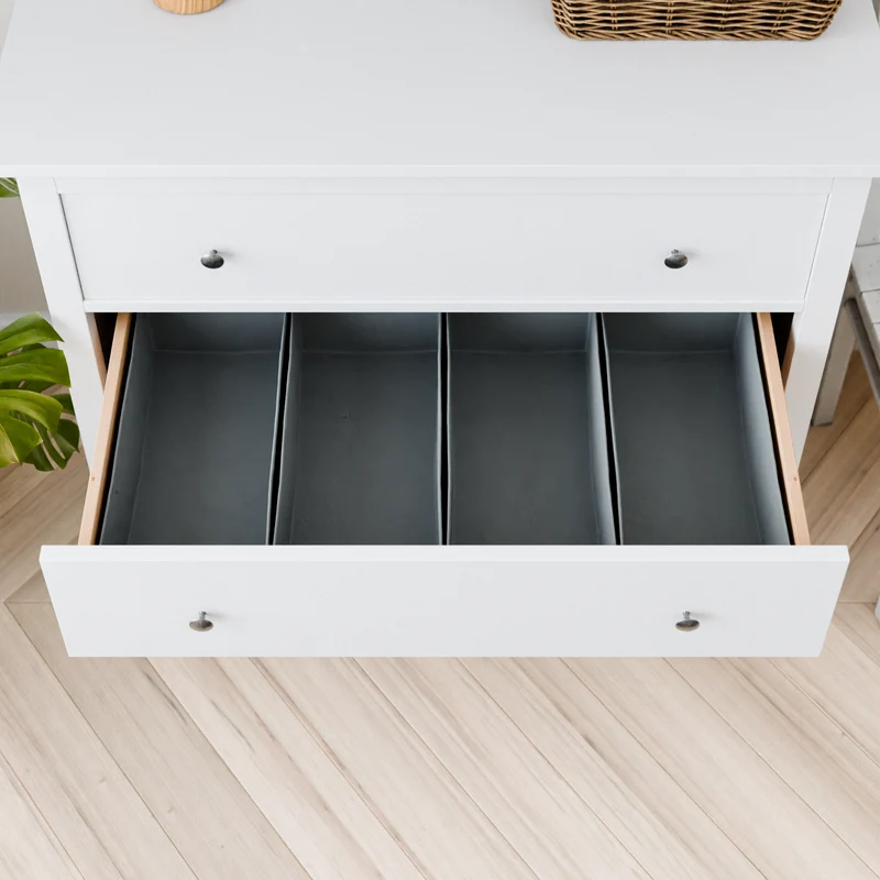 4er-Set Schubladen-Organizer für IKEA Hemnes Kommode, 42 x 20,5 x 13cm