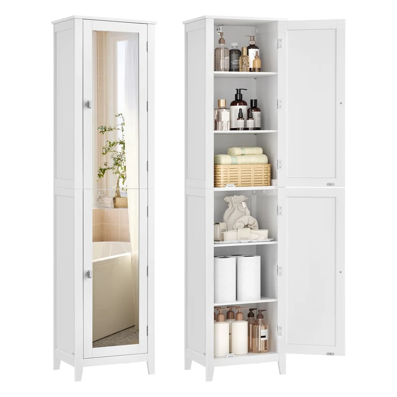 Badezimmerschrank mit Ganzkörperspiegel