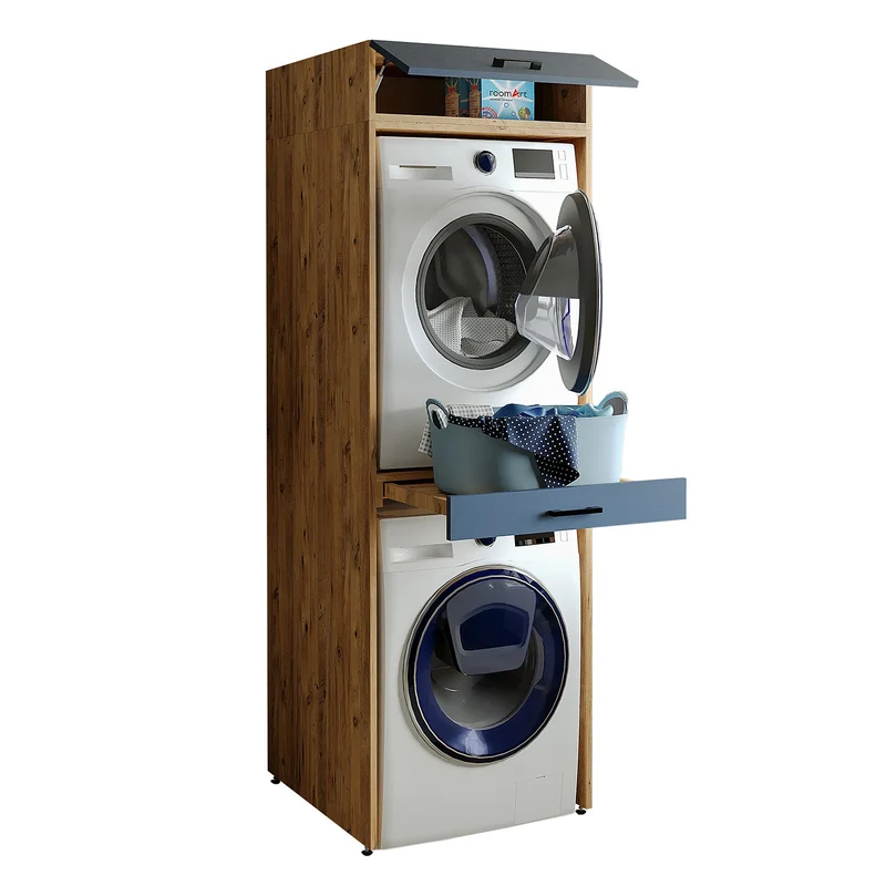 Çamaşır ve Kurutma Makinesi Dolabı - D+D1