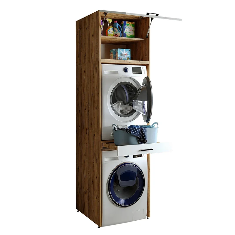 Çamaşır ve Kurutma Makinesi Dolabı - D+D2