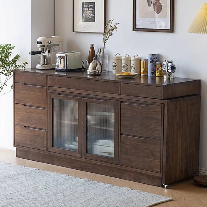 Mehrzweck-Sideboardschrank mit drehbarer Tischplatte
