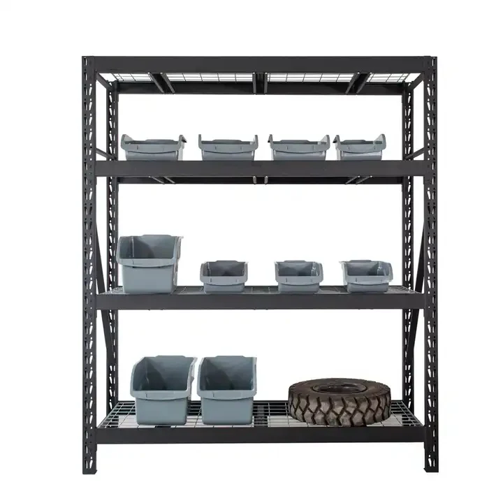 Industrie Schwerlastregal schwarz 180x53x183 cm