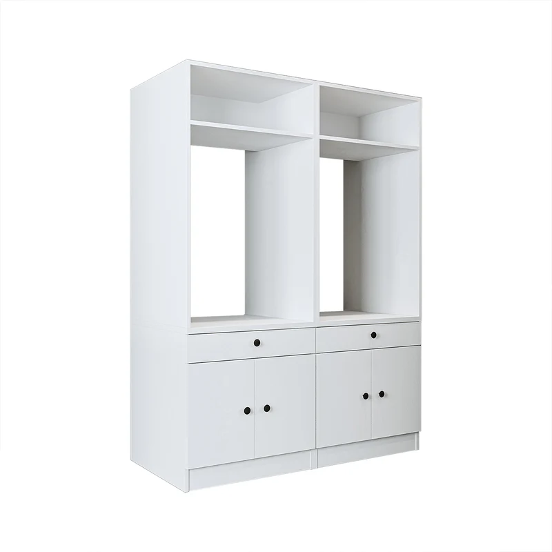 Roomart wasmachinekast SERIE 1, 134 cm, dubbele kast voor twee apparaten