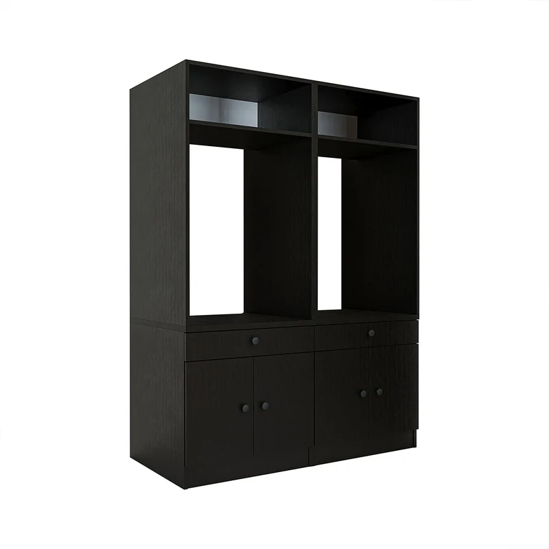 Roomart wasmachinekast SERIE 1, 134 cm, dubbele kast voor twee apparaten