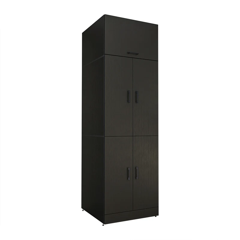 Roomart wasmachinekast DORA-I, 70 cm, voor wasmachine en droger met uitschuifbare plank, in 5 kleuren