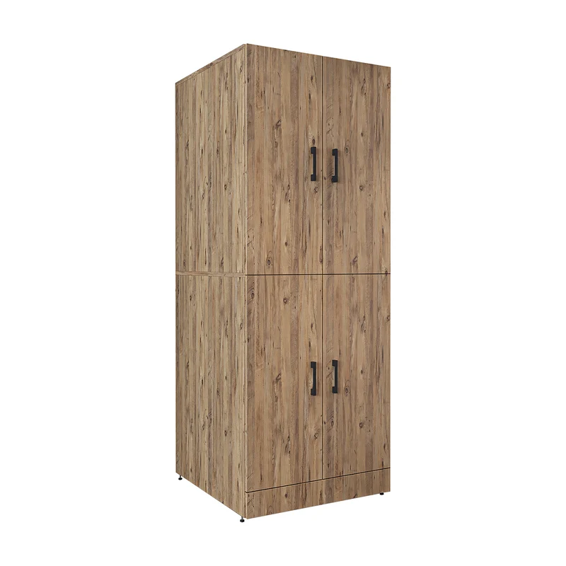 Roomart wasmachinekast DORA-I, 70 cm, voor wasmachine en droger met uitschuifbare plank, in 5 kleuren