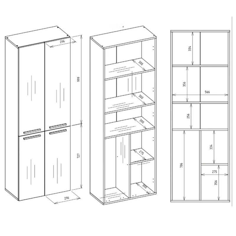 Bad Hochschrank Berta