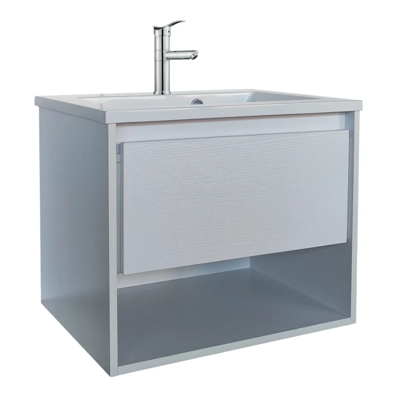 Waschbeckenunterschrank SOHO WHITE WOOD 60