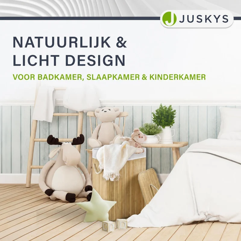 Bambus Wäschekorb Curly