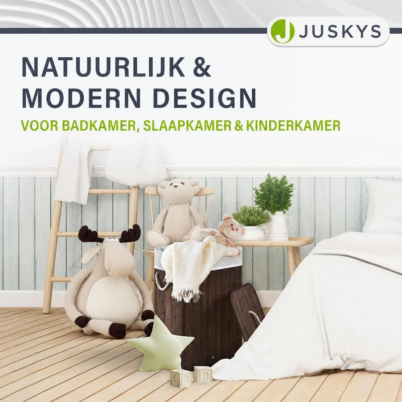 Bambus Wäschekorb Curly