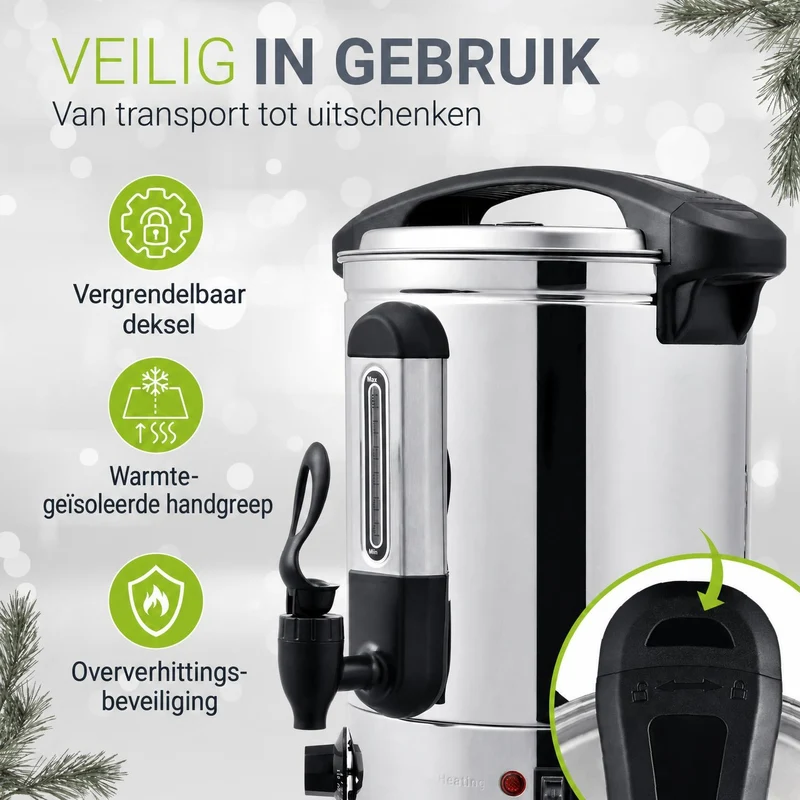Glühweinkocher Teramo 7l oder 10l
