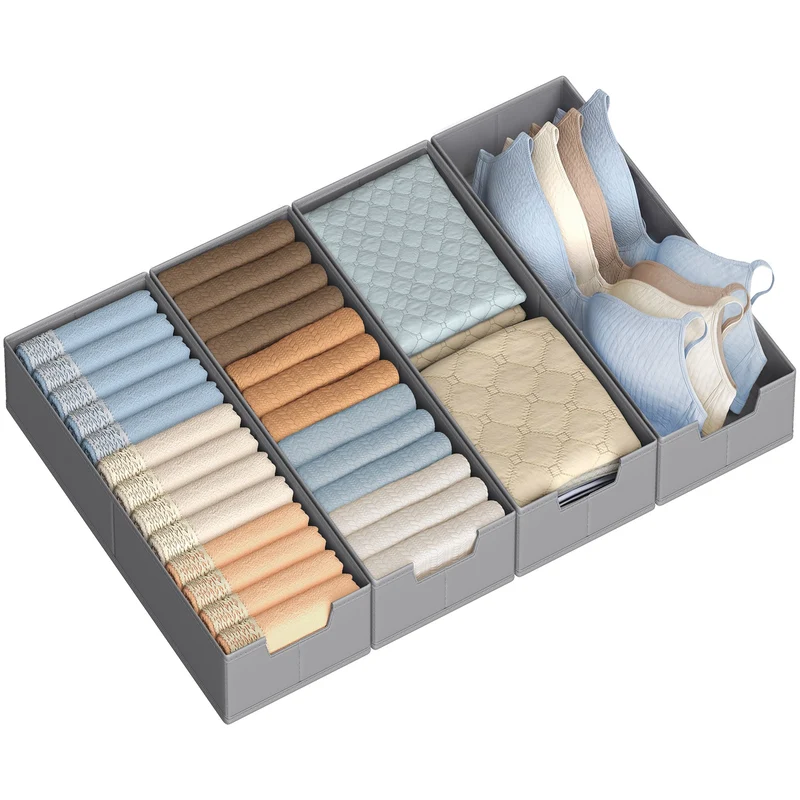 Faltbare Schubladen-Organizer im 6er Set