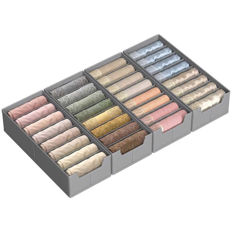 Faltbare Schubladen-Organizer im 6er Set