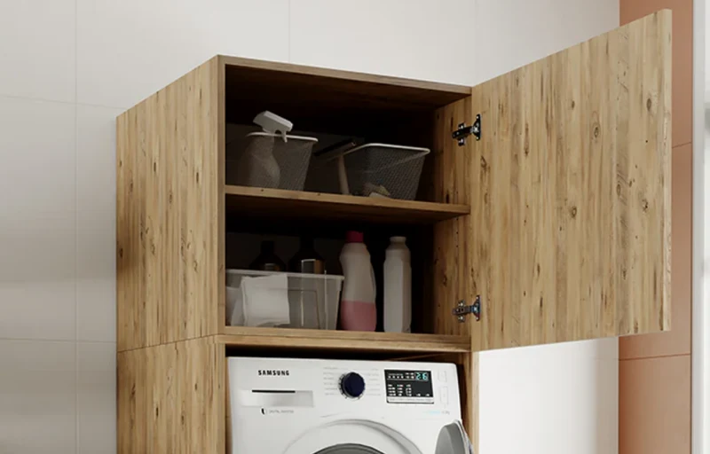 Roomart opzetkast B1, 67 cm, bovenkast met draaideur, in 3 kleuren