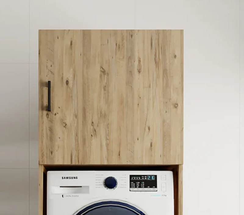 Roomart opzetkast B1, 67 cm, bovenkast met draaideur, in 3 kleuren