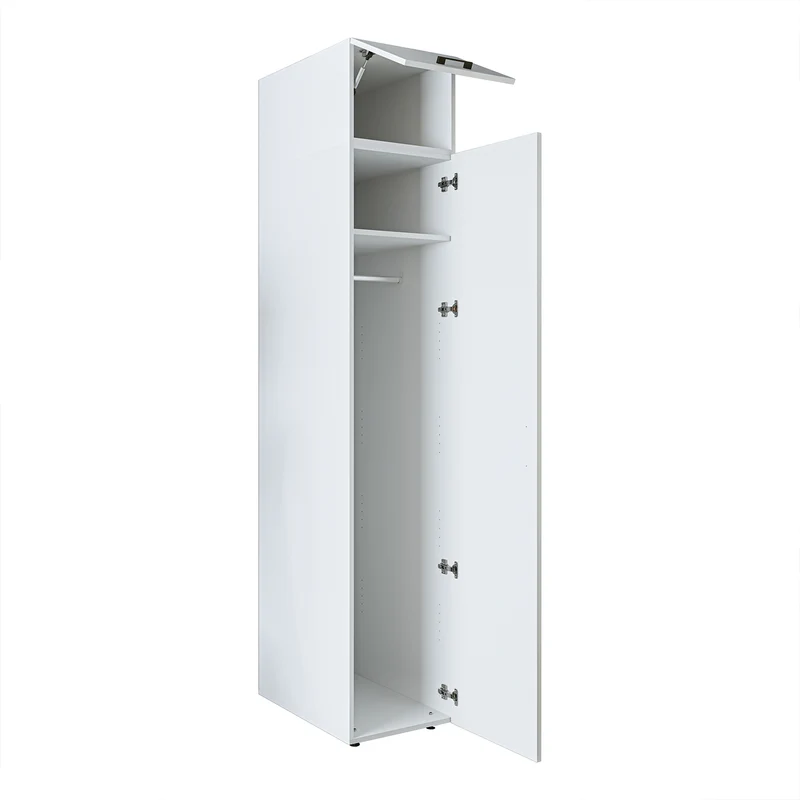 Roomart Hochschrank, 45 cm, Mehrzweckschrank mit Einlegeböden, in 3 Farben