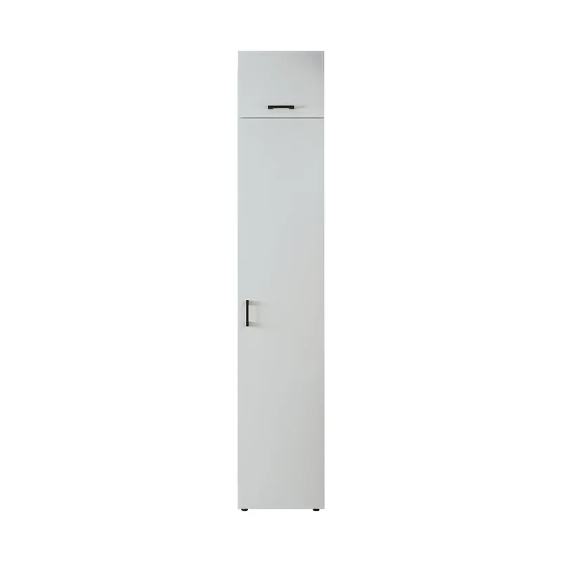 Roomart Hochschrank, 45 cm, Mehrzweckschrank mit Einlegeböden, in 3 Farben