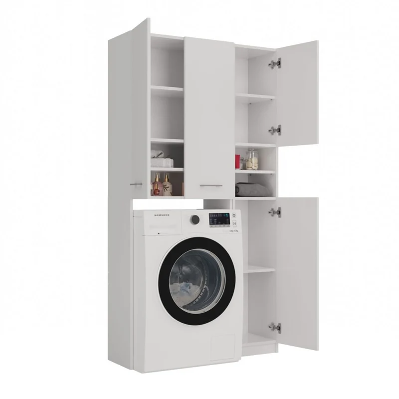 Waschmaschinenschrank Waschli Set 4