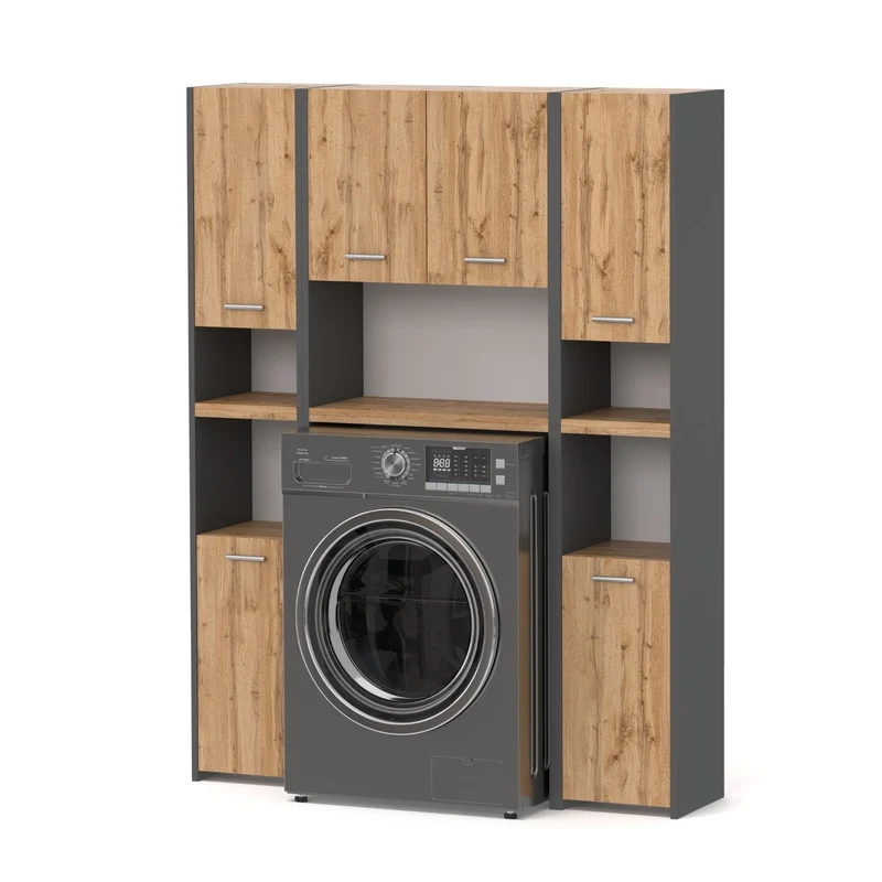 Waschmaschinenschrank Waschli Set 3