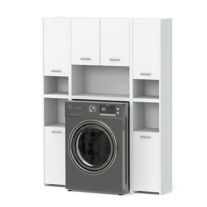 Waschmaschinenschrank Waschli Set 3