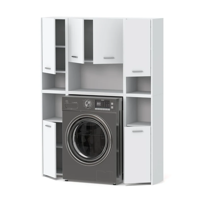 Waschmaschinenschrank Waschli Set 3