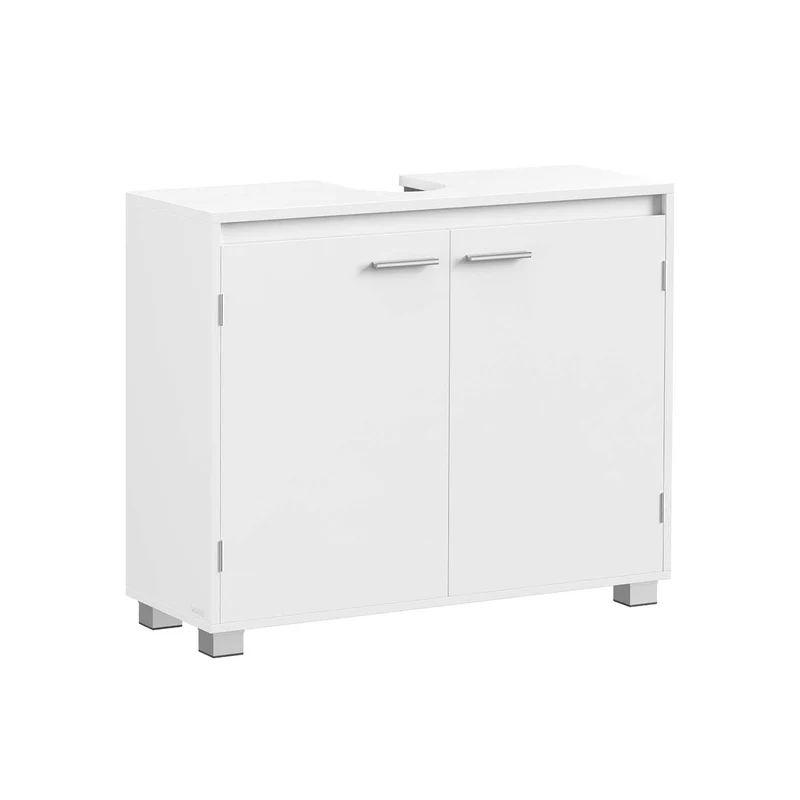 Waschbeckenunterschrank mit Türen und Fächern