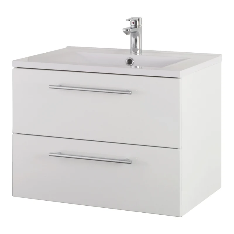Waschbeckenunterschrank FIORA 70 WEIß
