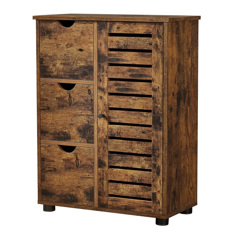 Industriestil Badschrank mit Tür