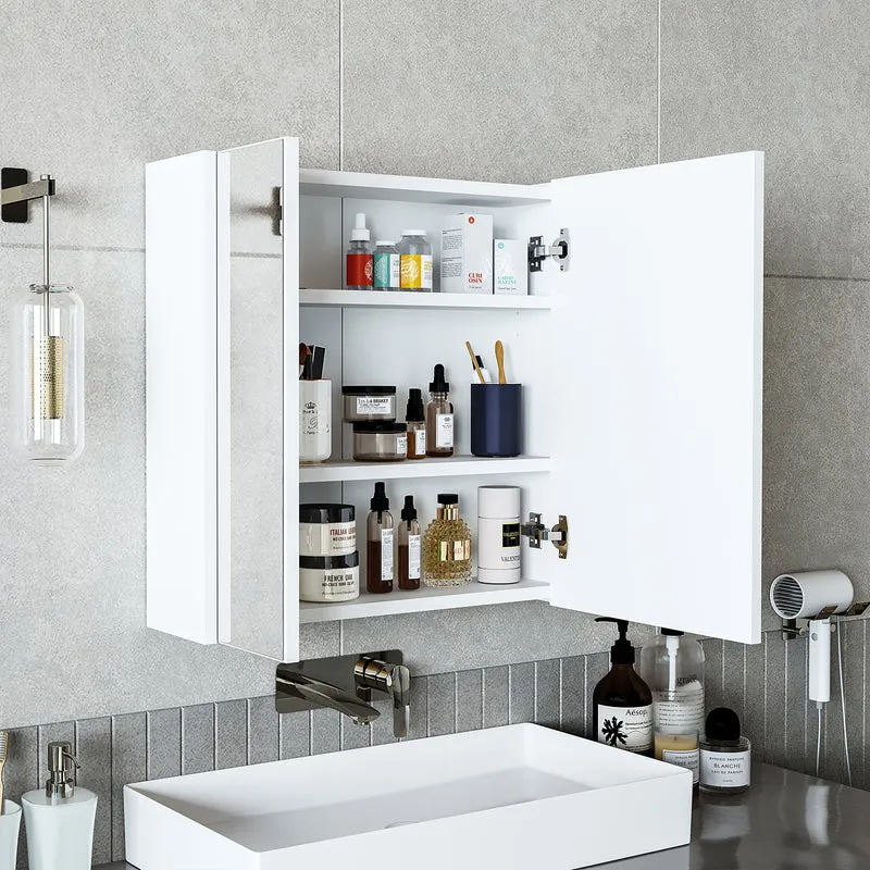 Roomart Badezimmer Spiegelschrank, 60 oder 80 cm, mit Soft-Close-Türen, in 3 Farben
