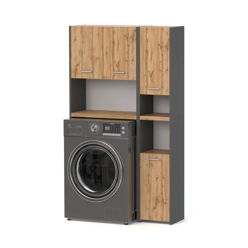 Waschmaschinenschrank Waschli Set 2