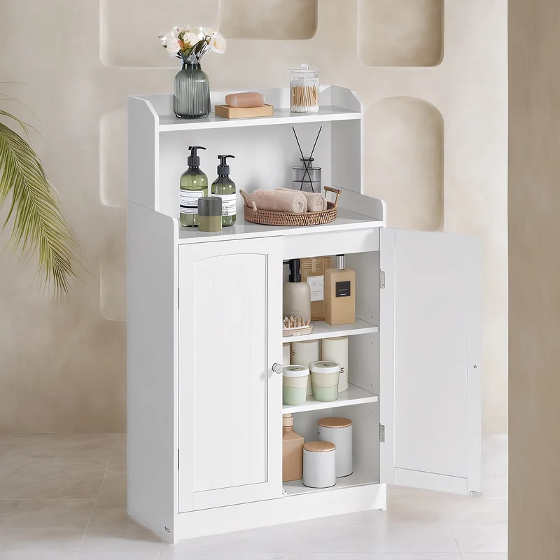 Badezimmerschrank mit 2 Türen und Eingeböden