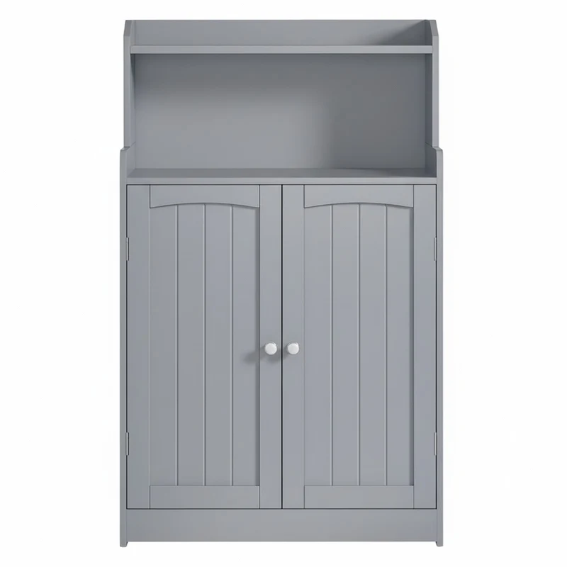 Badezimmerschrank mit 2 Türen und Eingeböden