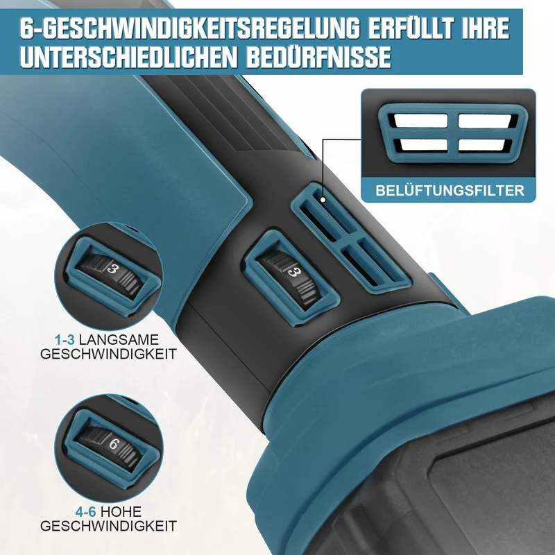 XIIW 500W Akku Schermaschine Set | Profi Tierhaarschneider für Schafe, Alpakas & Hunde | inkl. 2x 2500mAh Akku & Koffer