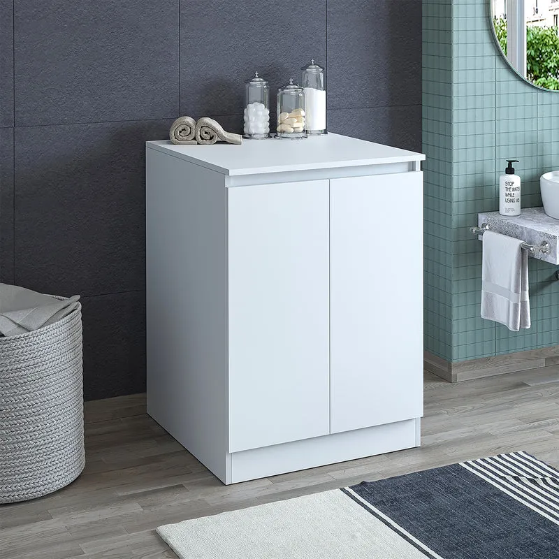 Roomart Waschmaschinenschrank ATLANTIC-V, 70 cm, mit Oberschrank, in Weiß