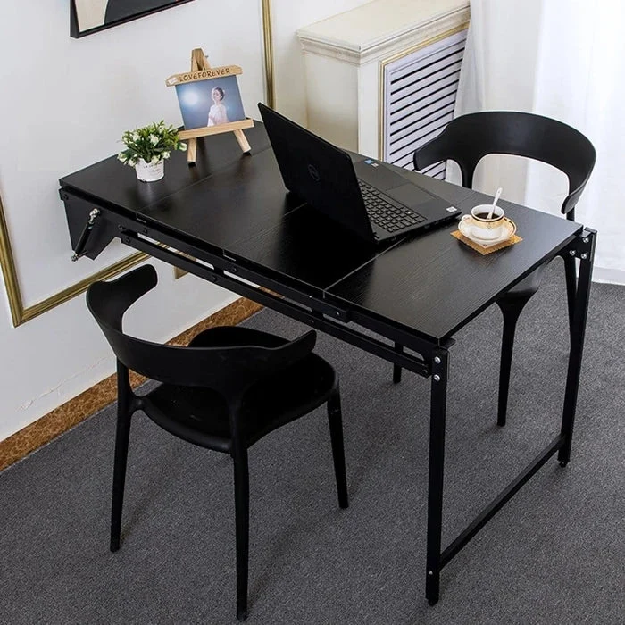 Wandmontiertes umwandelbares Regal und Tisch