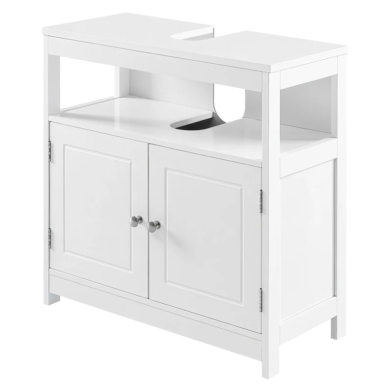 Waschbeckenunterschrank mattweiß
