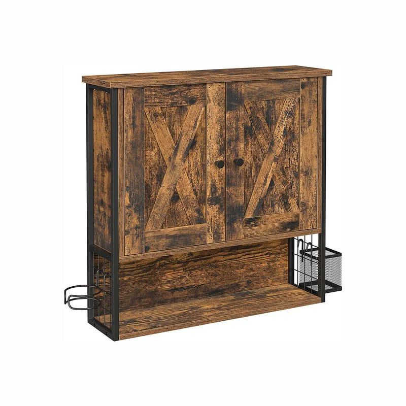 Wandschrank im Badezimmer
