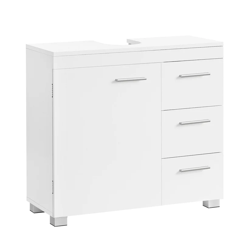 Waschbeckenunterschrank, Badezimmerschrank, 3 große Schubladen