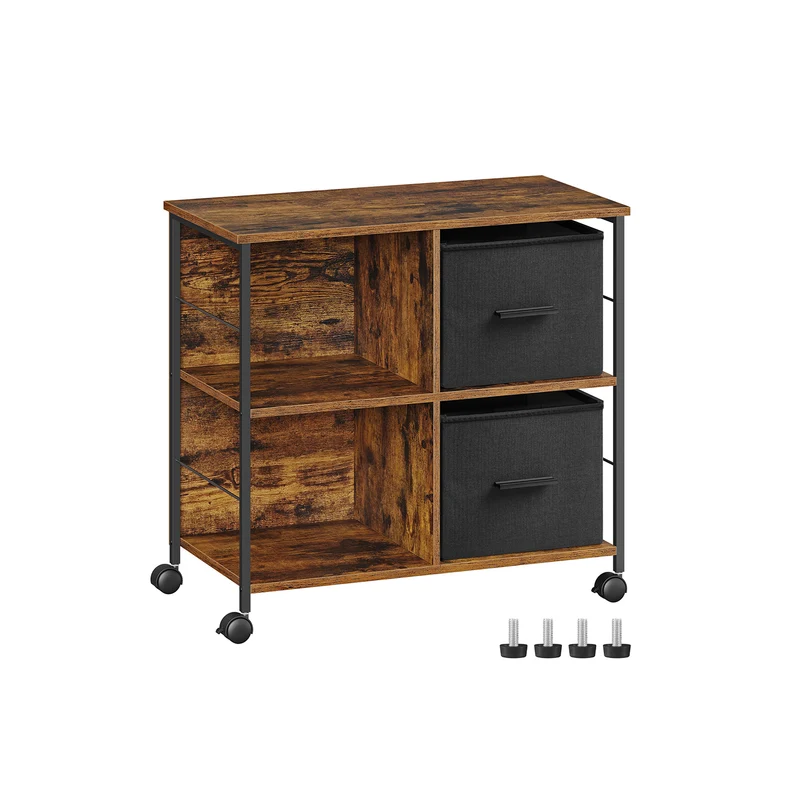 Aktenschrank mit offenen Fächern