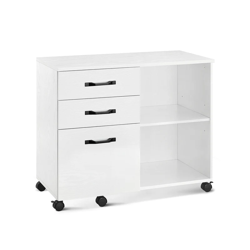 Industriestil Aktenschrank mit Rollen