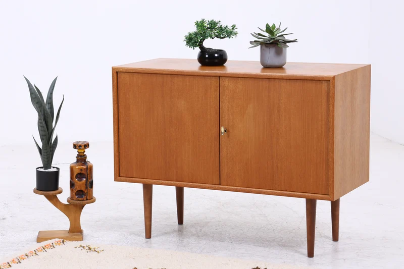 Vintage Teak Kommode | Mid Century | 2 Türen | Danish Design