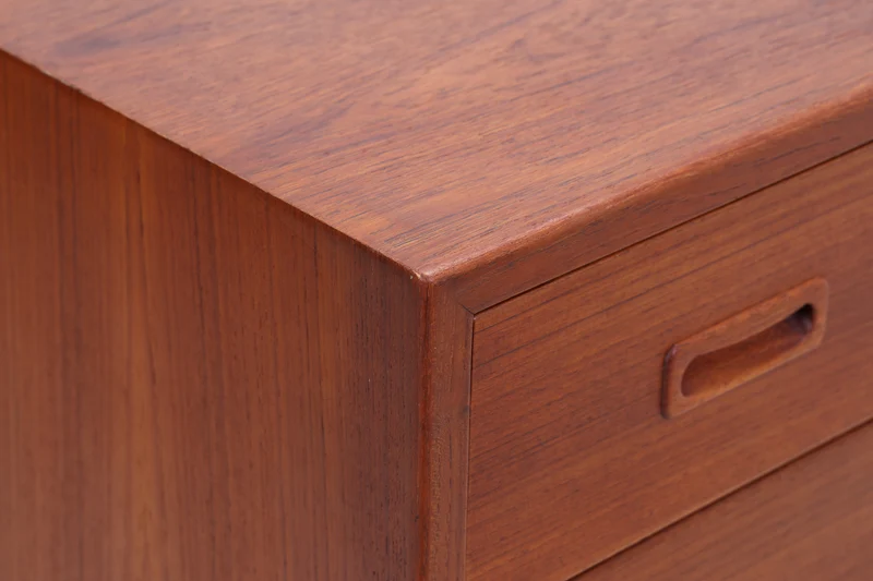 Vintage Teak Tallboy | Mid Century Kommode | 7 Schubladen